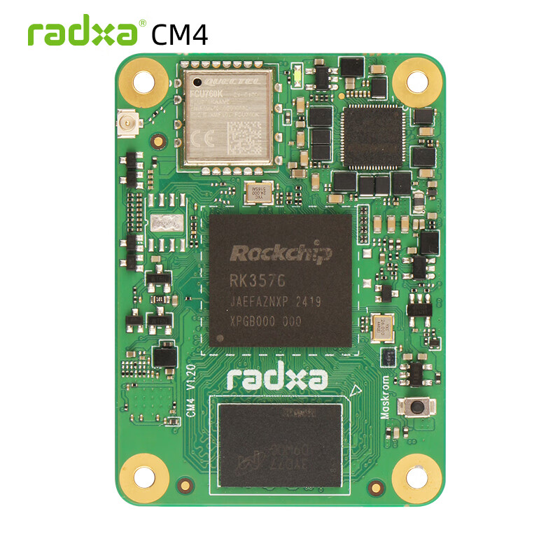 RADXA CM4 RK3576 high-performance AI computing module multi-function interface 8-core CPU 6 TOPS NPU WiFi 6/ Bluetooth 5.4/ eMMC 5.1 8GB RAM 64GB eMMC