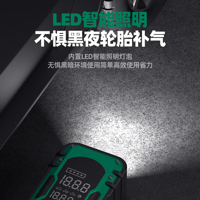 Shida SATA car-mounted lithium-ion air pump portable electric pump car tire car air-filler D05112