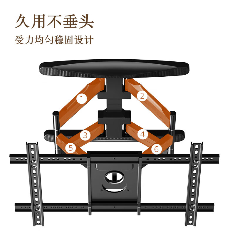 Geer TV Bracket (55-85 inches) TV Mount TV Wall Mount Rotating Telescopic Bracket Xiaomi Hisense Skyworth Huawei Universal TV Mount