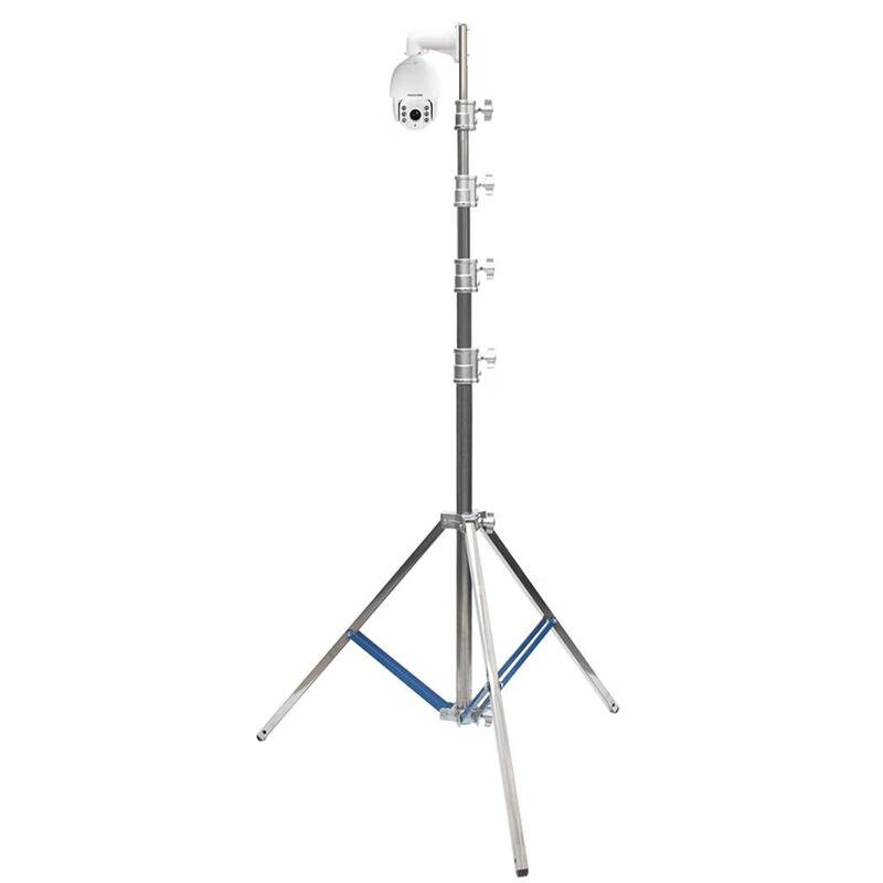 Security monitoring equipment dome camera 2357m mobile pole thickened stainless steel floor tripod stand 7m high thickened stainless steel frame (ask customer service for accessories)