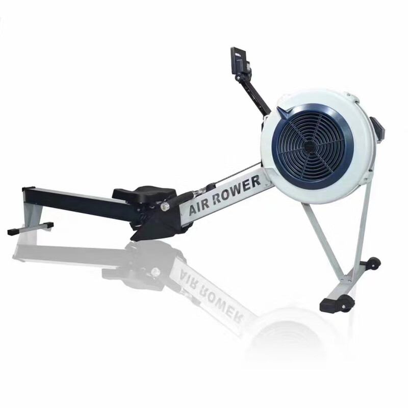 MI Xiaomi Jiao Wind Resistance Rowing Machine C2 Folding Fitness Home Commercial Fitness Equipment Intelligent Resistance Adjustment Gym Studio White