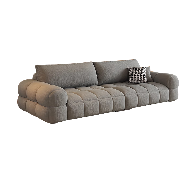Dudumeijia fabric sofa living room 2026 new removable and washable simple cream chenille sofa 5A22#