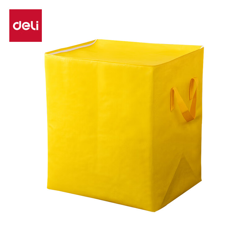 Deli Moving Packing Bags Moving Bags Duffel Bags Storage Bags Clothes Bags Storage Bags Waterproof Bags Moving Packing Artifact 300L Yellow PG109