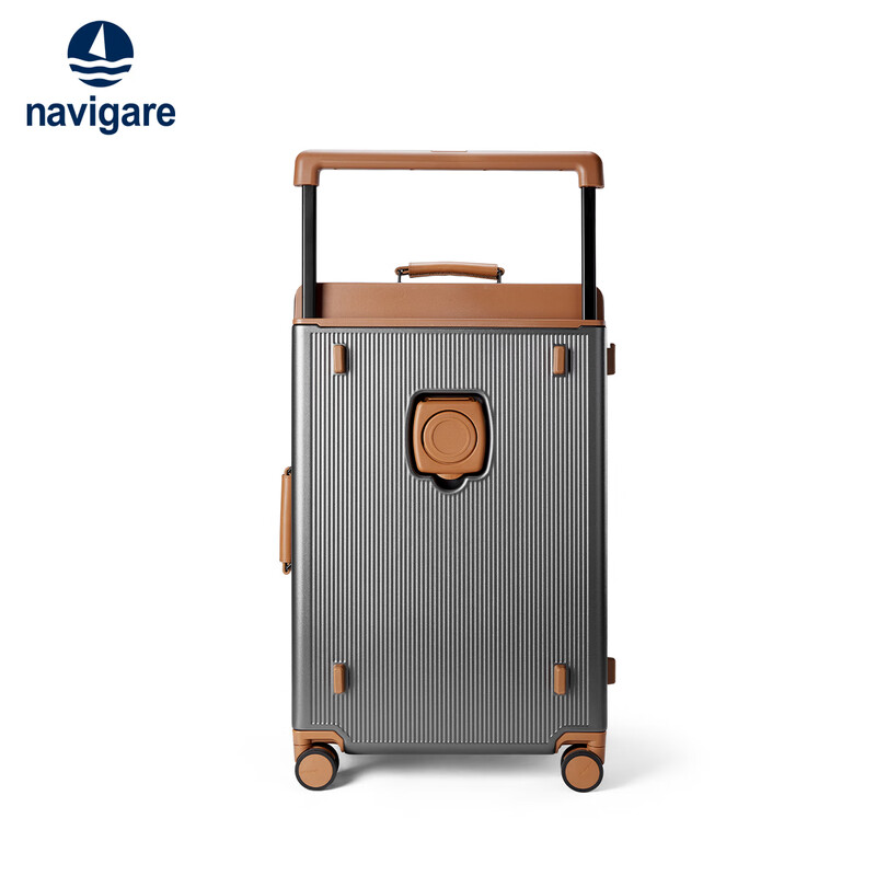 Navigare Italian small sailing ship large-capacity suitcase 26-inch aluminum frame trolley case universal wheel men's and women's travel password box