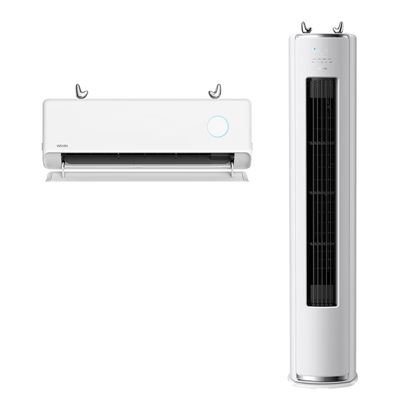 Hualing Shenji Second Generation Air Conditioning Set One-level Frequency Converter Cooling and Heating Frequency Converter Home Cabinet and Hanger 72HEII+35HEII*3 Three Hangings and One Cabinet, Three Rooms and One Living Room