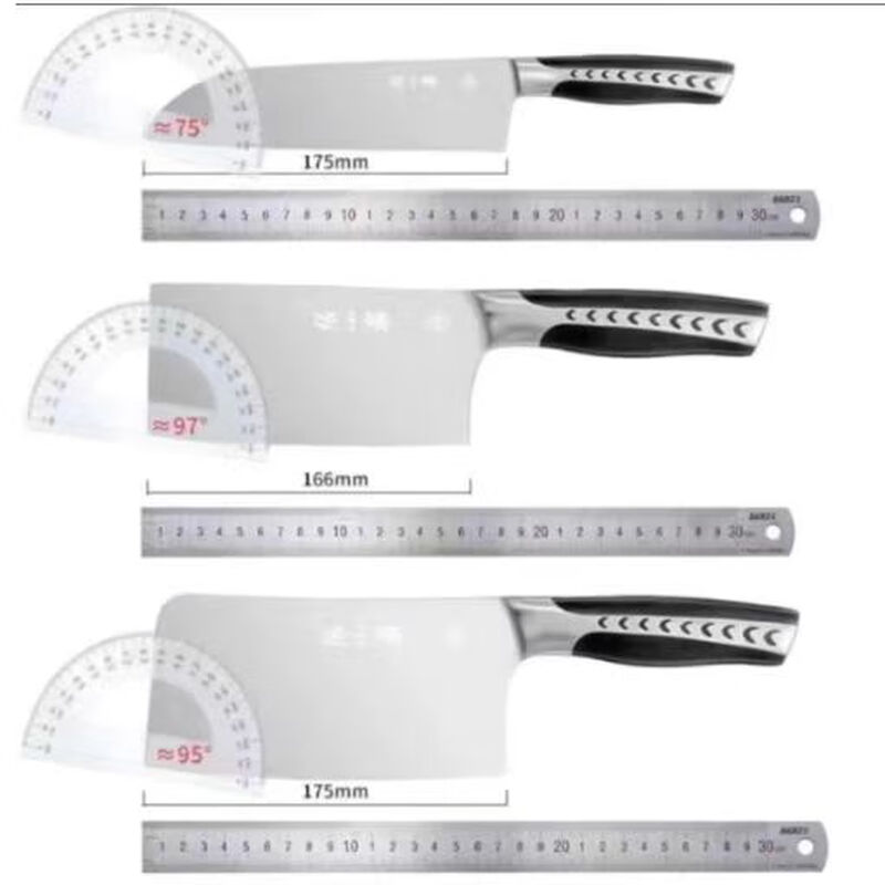 Zhang Xiaoquan Xinjiang delivery household kitchen six-piece knife set vegetable cutting knife combination stainless steel slicing knife bone chopping knife small kitchen knife 6-piece knife set