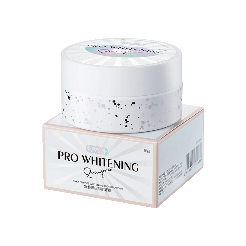 Shuke Xuan White Enzyme Tooth Powder 40g Multi-effect Cleaning Tooth Washing Powder Removes yellowing, stains, whitens teeth and freshens breath