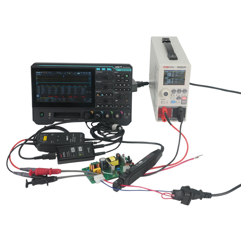 UNI-T high-precision digital oscilloscope four-channel 12-bit high-resolution touch screen desktop oscilloscope MSO1154HD