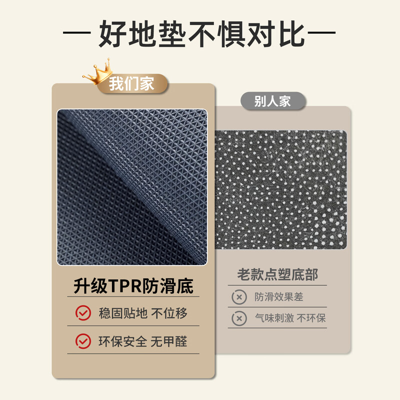 Lianshangmei Commercial Carpet Hotel Company Entrance Floor Mat Can Be Customized Red Anti-Slip Foot Mat Hotel Welcome to Awakening Lion-Those who tread make money-Red For customized sizes, please contact customer service