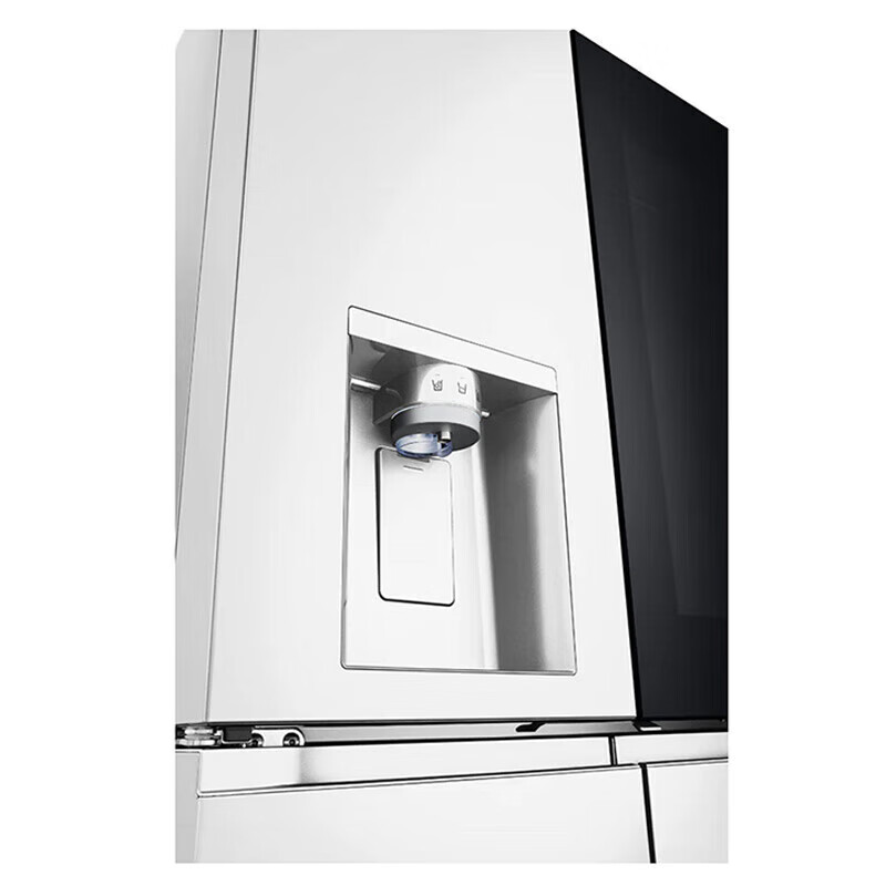 LG640L large-capacity door-in-door automatic intelligent ice-making refrigerator cross four-door essence white F664MEH95D default