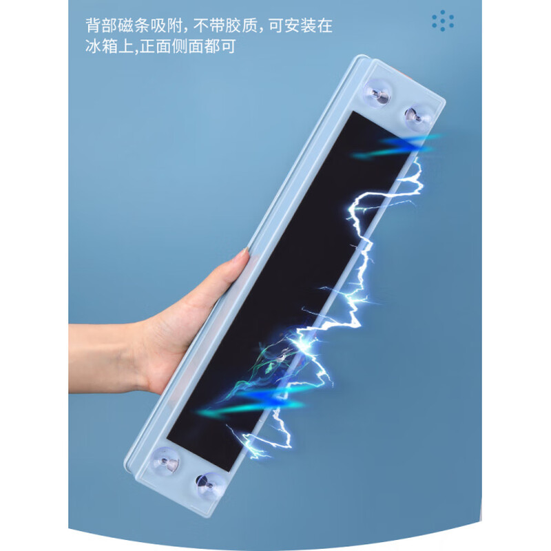 RSRDDY food-grade cling film cutter ABS drop-resistant magnetic thickening hidden sliding knife cutting box household economical installation 30cm wide X 120 meters film 3 rolls