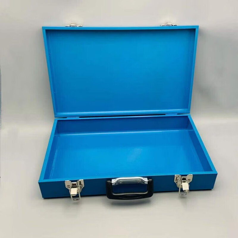 Fengxi ppr hot melt iron box thickened tool box locked and modified special storage box household portable storage 04/3 Fenglan 36x15x8cm