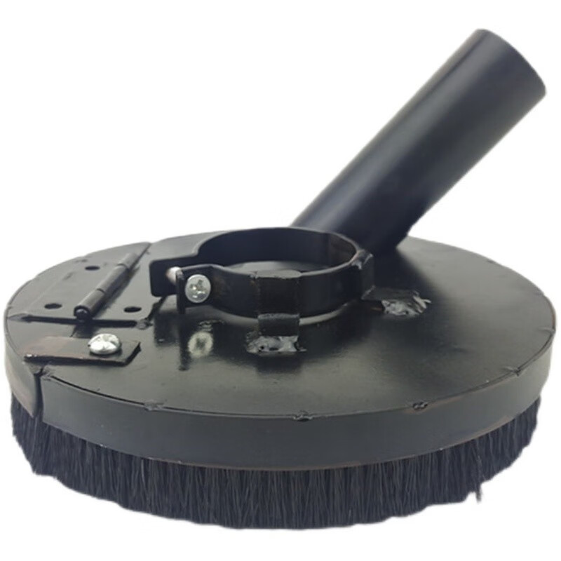 OUOETY angle grinder dust cover grinder cutting cover electric grinding protective dust cover stone concrete 100 cover + vacuum cleaner + rechargeable angle grinder (dual battery)