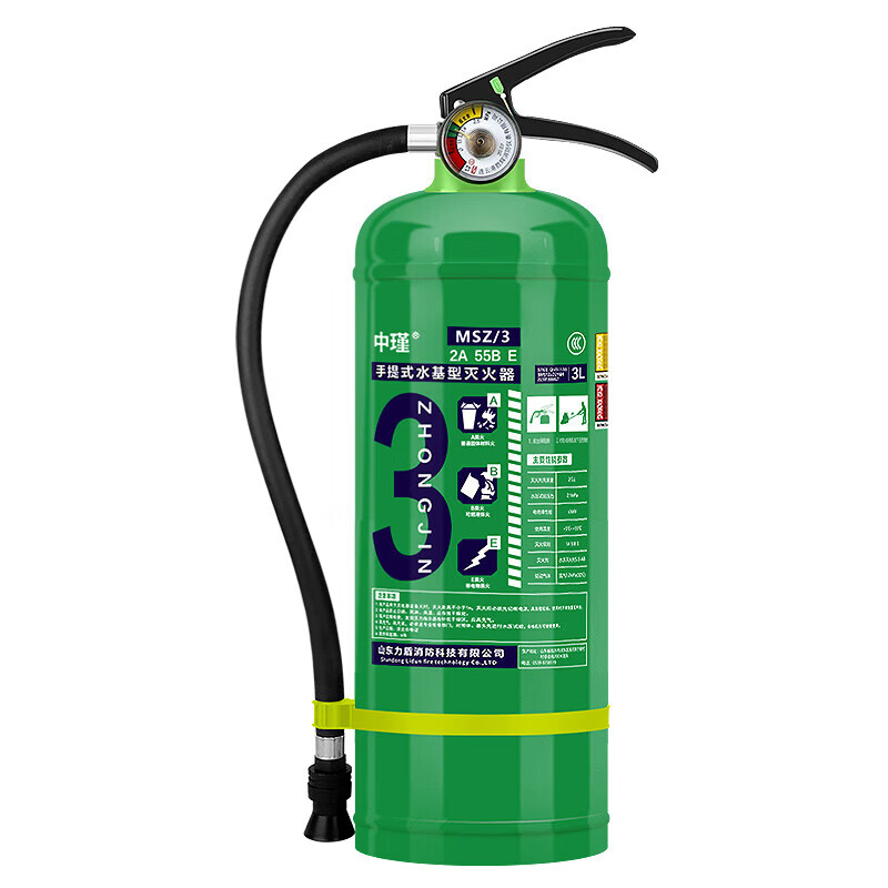 Kaosen water-based fire extinguisher shop household vehicle-mounted 3L6L3 liter anti-freeze foam cart 4kg 6L national standard water-based (oil and electric fire extinguishing)
