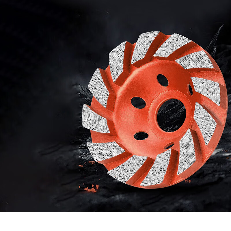 Work partner diamond grinding disc 4-inch thickened grinding disc grinding bowl grinding disc 100*22.23*9.5mm stone concrete polishing