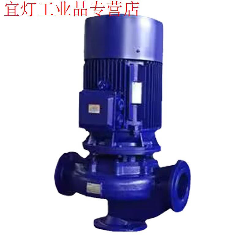 Shanghai Zhiwo GW non-clogging pipeline sewage pump 380V vertical sewage mud pump centrifugal pump booster pump manufacturer GW50207 0.75KW