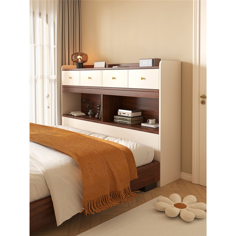 Solid wood bedside table, bedside table, bedroom bookcase, bookshelf, storage cabinet, extremely narrow wardrobe, bedside crevice cabinet, tall cabinet, customized length*width*height, customized size.