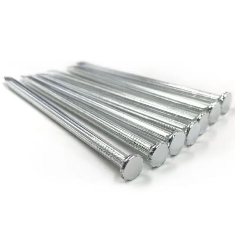 Vinoa straight grain cement nails white steel nails wall nails galvanized cement nails construction nails round steel nails special steel nails 40 50 10 cm about 25 pieces / box 400 grams