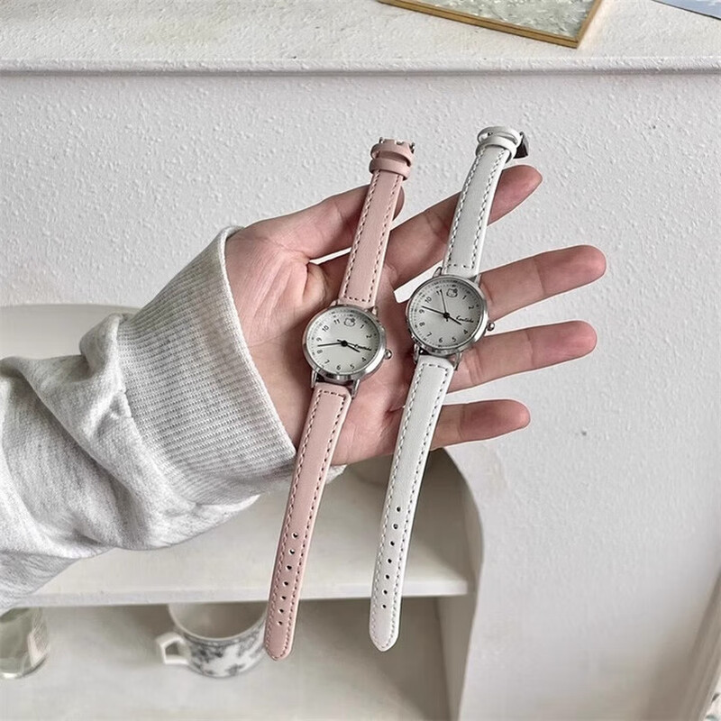 Xiaomi Buyi's new exam-specific watch for women, junior high school student pointer style, simple ins style, niche high-looking quartz, only reads time, blue, silent, punctual + imported movement, exam-specific + fashionable and simple