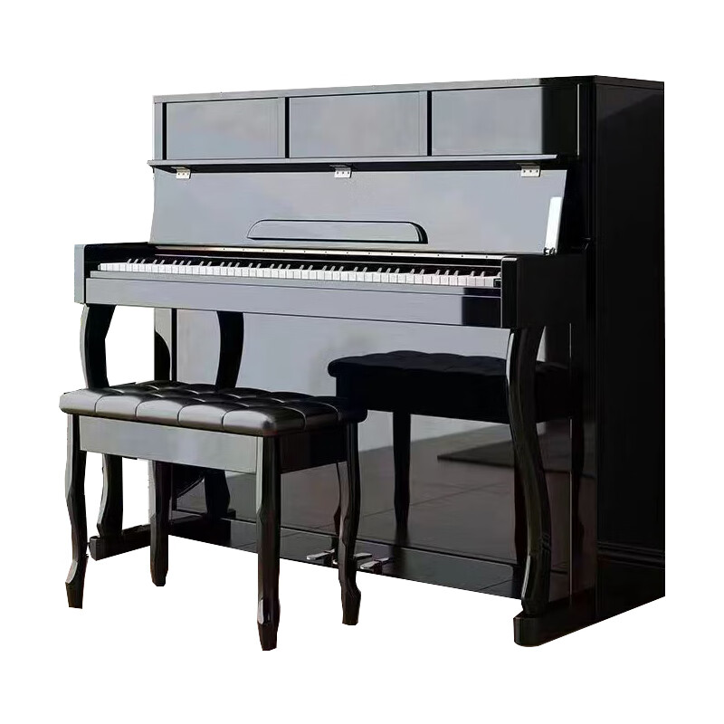 Yamaha Electric Piano Heavy Hammer 88 Keys Professional Grade Exam Beginner Home Professional Playing Children Smart Upright Electronic Piano Real Steel Grade - Heavy Hammer Keyboard - Sliding Cover Wood Grain Black