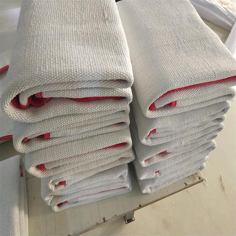 Asbestos fire blanket 1.5 1.5 meters high temperature resistant heat insulation encrypted asbestos cloth fireproof welded fire blanket 1.5mm thick_2 2 meters