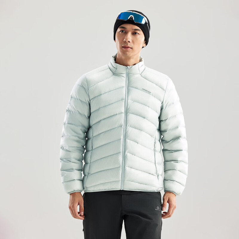 Pathfinder Snow Fox Goose Down Jacket Men's Winter 800 Puff Lightweight Rib Down Jacket Men's Warm Liner Mountaineering Jacket Top