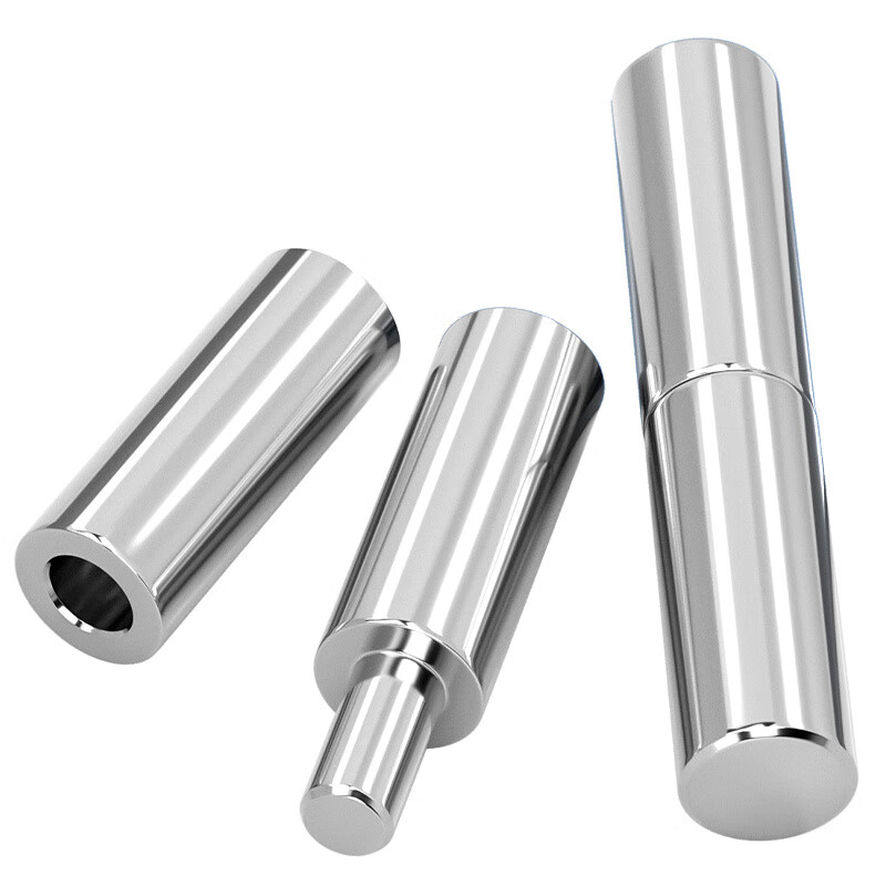 Tianzhuo Hardware 304 stainless steel door shaft cylindrical shaft 201 rotation welding heavy duty rotating hinge iron door hinge heaven and earth shaft 42*120 1 set 304 material