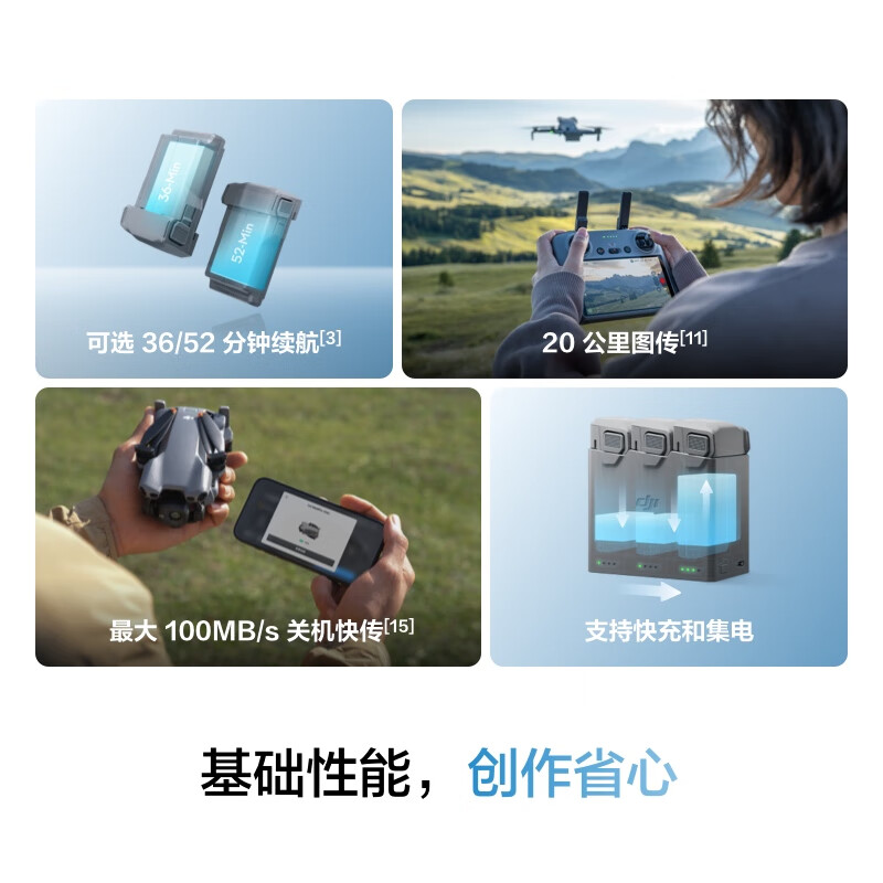 DJI Mini 5 Pro One-inch mini aerial camera Omni-directional active obstacle avoidance and intelligent following Lightweight high-definition lossless vertical shooting entry-level aerial photography light drone Standard package (DJI RC-N3) Official standard configuration No memory card