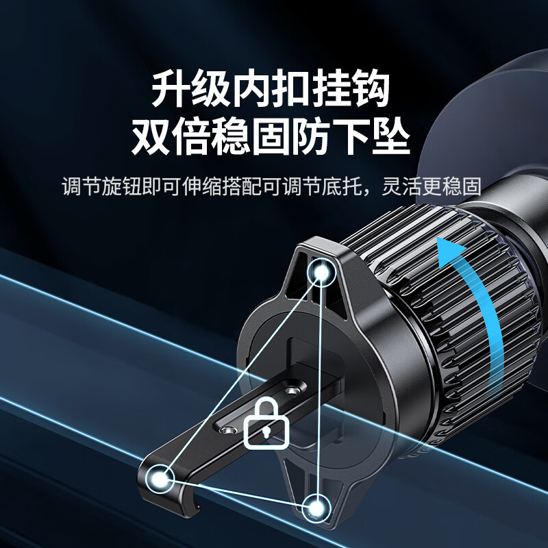 Greenlink car wireless charger mobile phone holder navigation Magsafe magnetic fast charging suitable for Apple 16/17 mobile phones