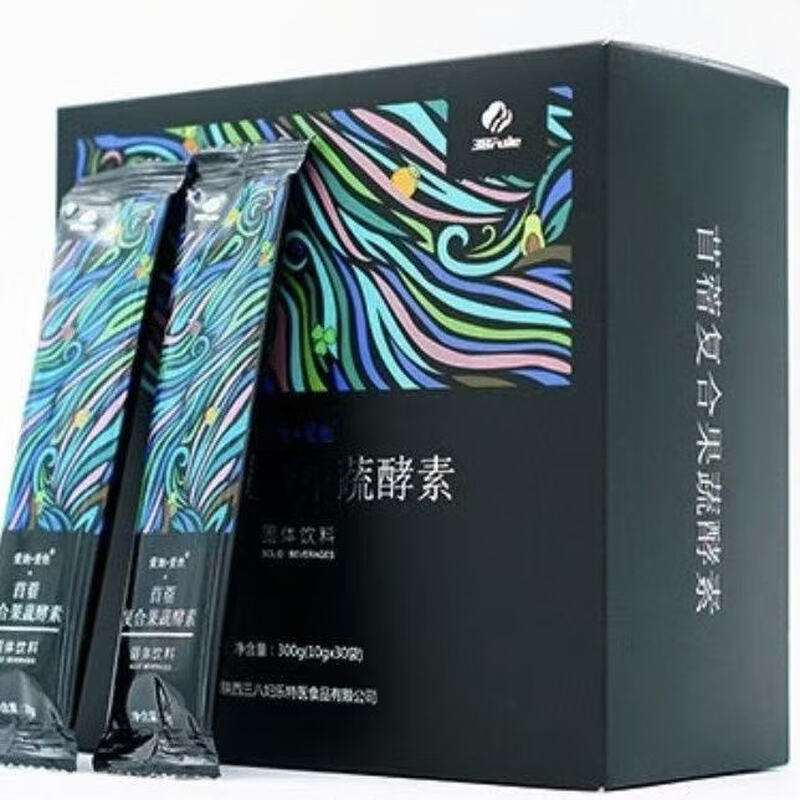 Sanba Fule antibacterial gel/alfalfa compound fruit and vegetable enzyme solid drink 30 bags/box 30 bags per box