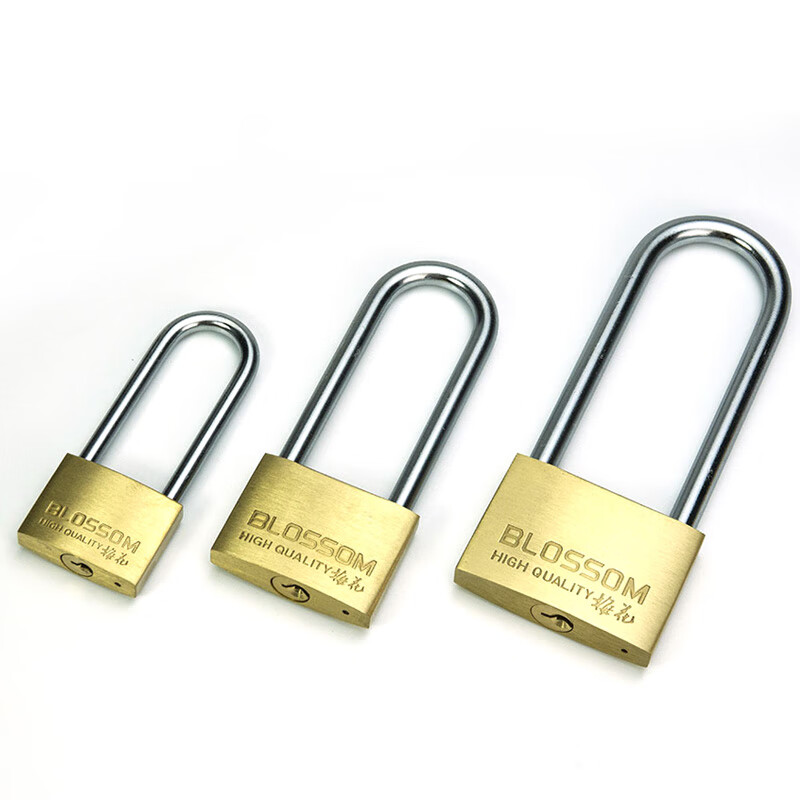 Plum blossom (BLOSSOM) copper padlock small 25mm waterproof and anti-rust lock dormitory cabinet door lock anti-theft window lock small copper padlock mini padlock luggage padlock can be opened copper padlock BC0725