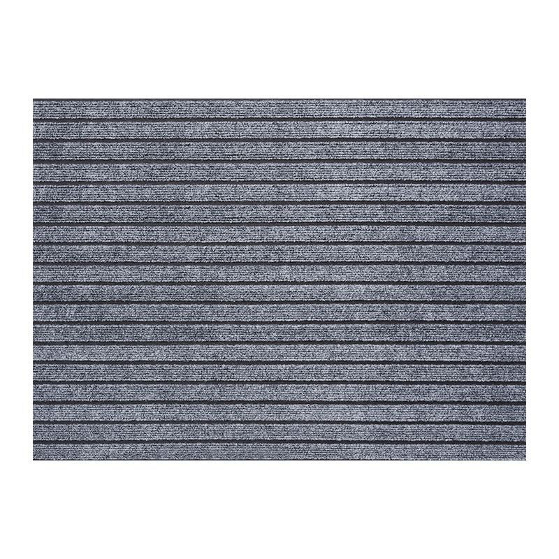Urinal splash pad men's toilet floor mat mall hotel water-absorbent quick-drying floor mat commercial bathroom splash-proof anti-slip mat vertical stripes-dark gray 50x60cm