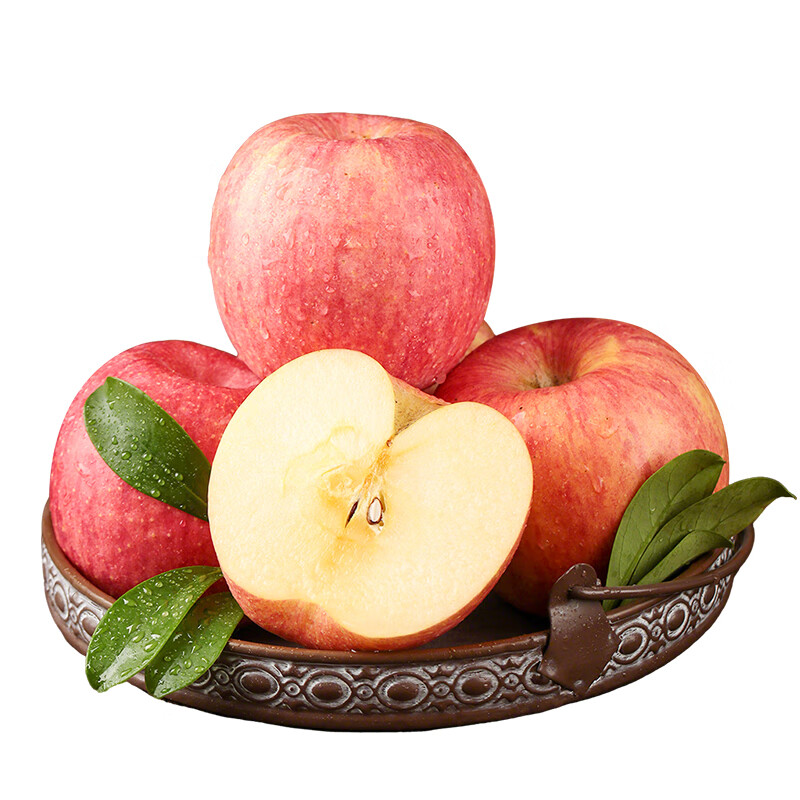 Western Region Meinong Authentic Shaanxi Luochuan Red Fuji Apple 2025 New Fruit 8.5 Jin 250g+ Crisp, Sweet and Fresh Straight from the Source