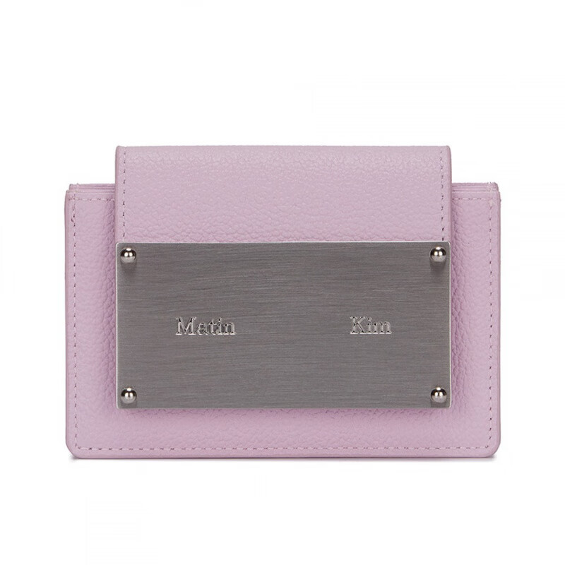 SHU GUO ER Korean niche designer brand card holder classic simple style black (ready in stock)