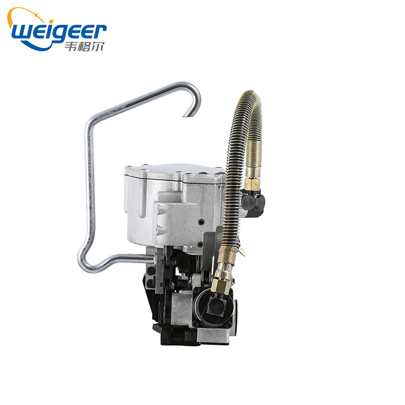 Weigel KZ32B pneumatic steel strapping machine integrated fully automatic 25/19 pneumatic iron strapping machine steel strap tensioner clamping machine KZ19B (suitable for 19mm wide steel straps)