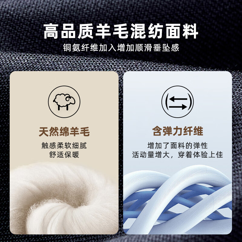 YOUNGOR 25 new style goose down lightweight windproof easy-care down jacket Navy M (170/92A)