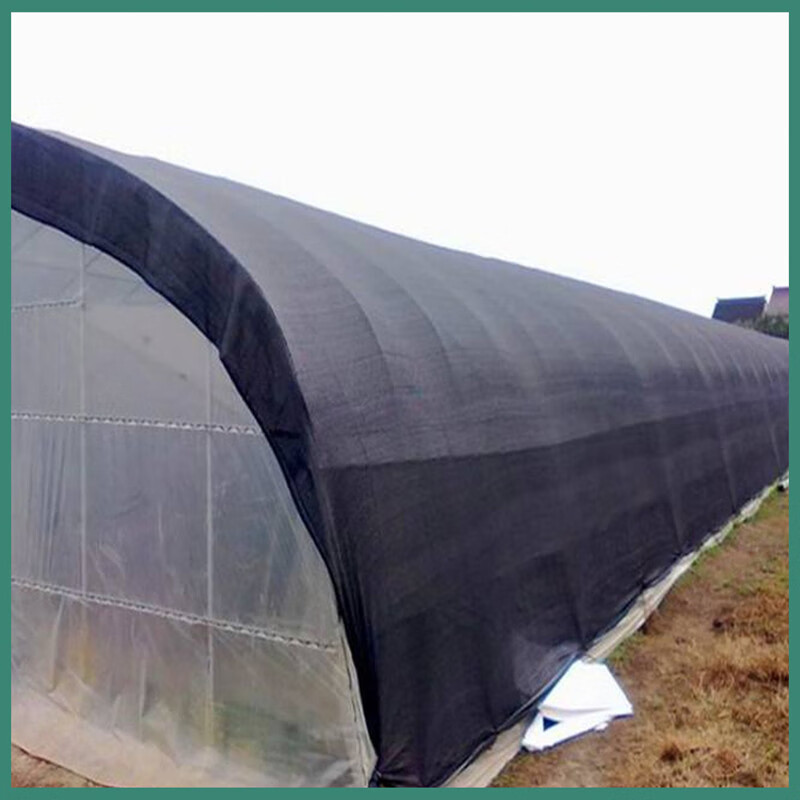 Yiying sunshade net black sunscreen net winter cold protection net thickened encryption insulation net 10 pins 1x50m
