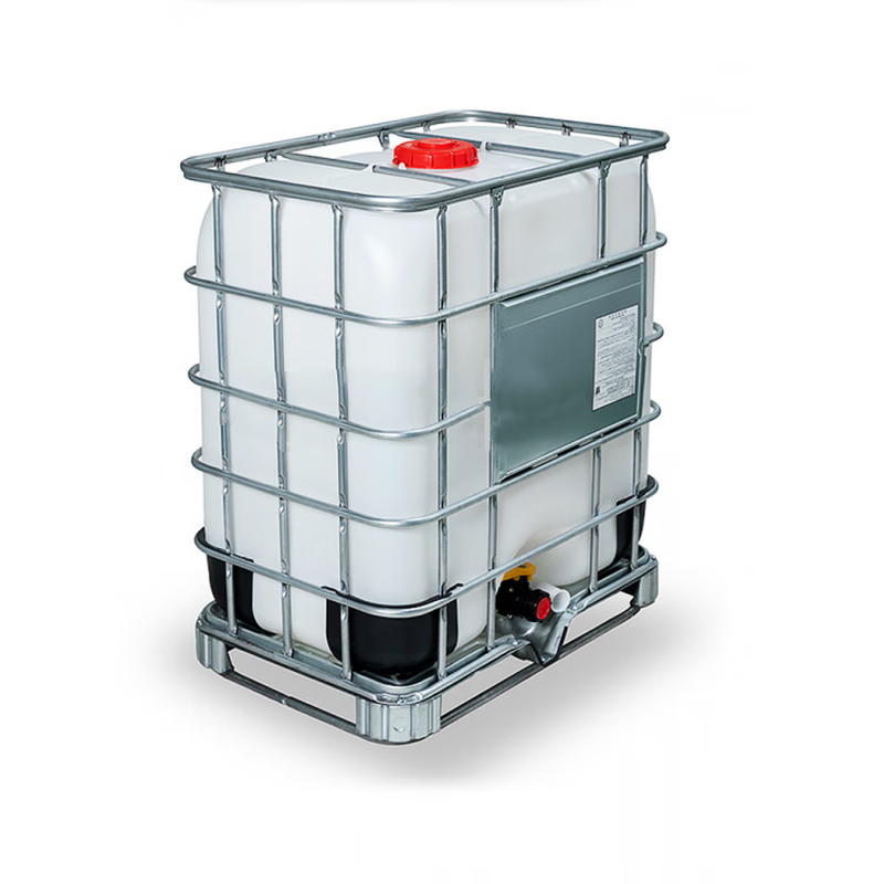 Square thickened plastic barrel 1 ton ibc ton barrel 1000 liter diesel barrel waste water barrel oil barrel 500L chemical plastic barrel 1000L new inner tank + second-hand iron frame