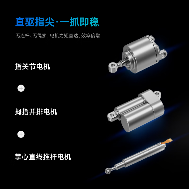 ZWHAND bionic five-finger dexterous hand fully direct-drive manipulator robot grasping industrial automation assembly sorting scientific research robot intelligent grasping bionic hand robot arm end DM17 silver (without tactile sense)