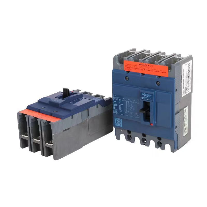 Schneider Molded Case Circuit Breaker EZD 3P4P Fixed 100A80A60A EZD100E3100N Circuit Breaker EZD100E 3P 80A EZD100E38