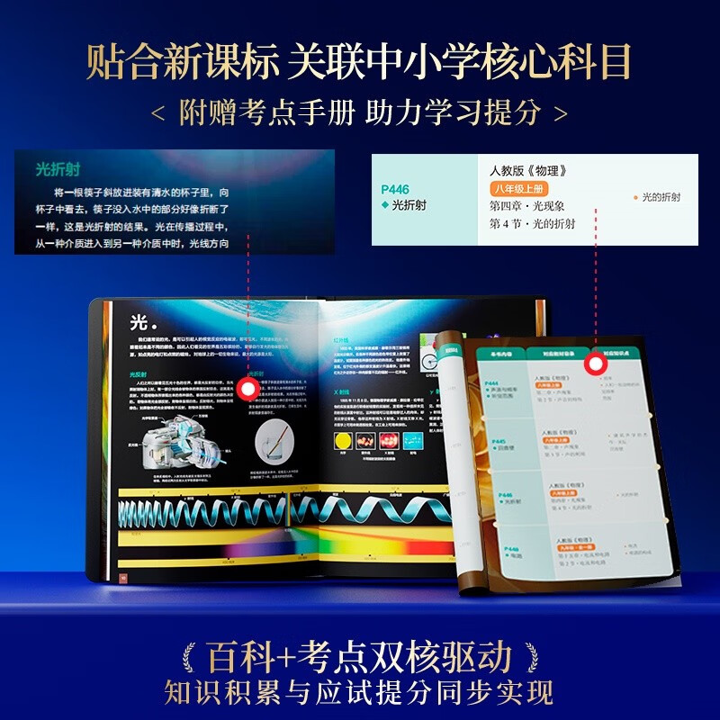 Time Optical Chinese Children's Encyclopedia brush-edged collection commemorative edition includes exclusive customized peripheral hardcover full-color knowledge growth popular science reading picture book adolescent extracurricular reading book