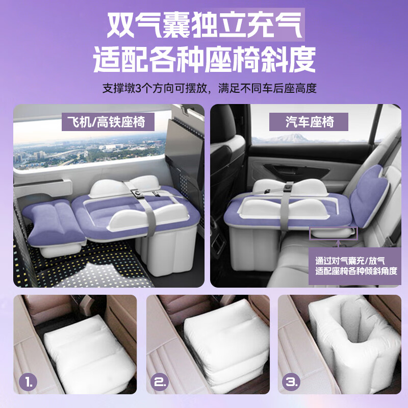 Enboxheng car baby bed children's high-speed rail sleeping artifact car with baby rear baby safe travel inflatable mattress