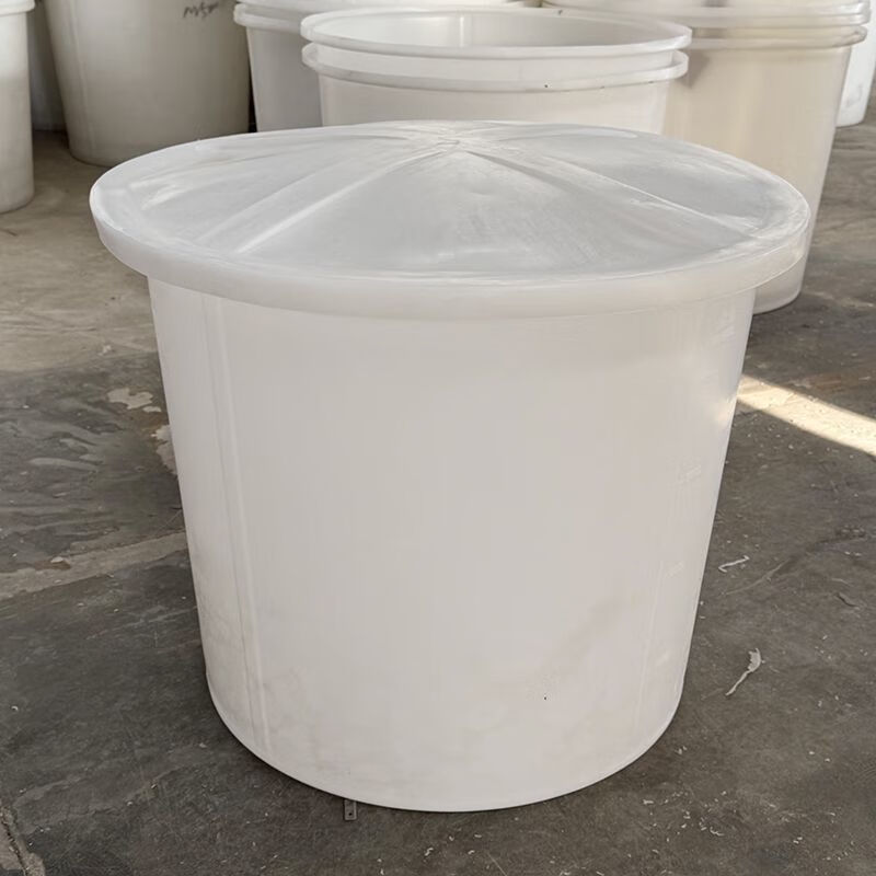 Mo Peng ton barrel 1000 liters extra large beef tendon barrel extra thick durable food grade water storage barrel wine pickle fermentation scaled aquaculture water tank M500L pure Oxford barrel - about 1000 kilograms of water