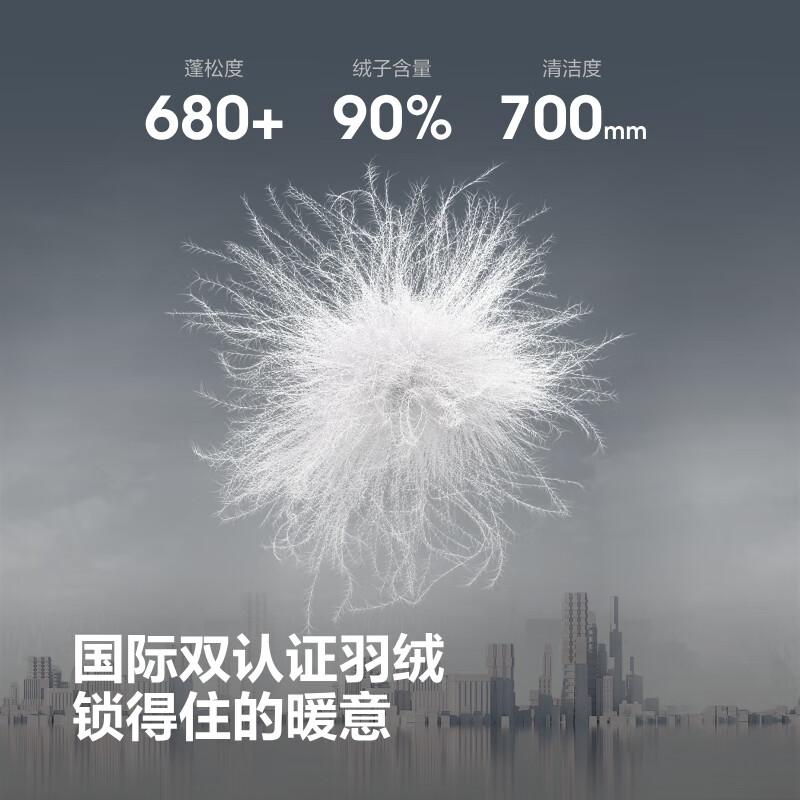 Bosideng 25-year-old down jacket for men and women, the same style, winter 90 velvet thickened hooded loose mid-length casual gift jacket