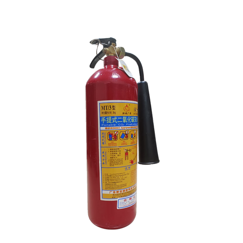 Carbon dioxide fire extinguisher for computer room MT2/3/5/kg portable dry ice CO2Q fire extinguisher for experts 40KG trolley type fire extinguisher