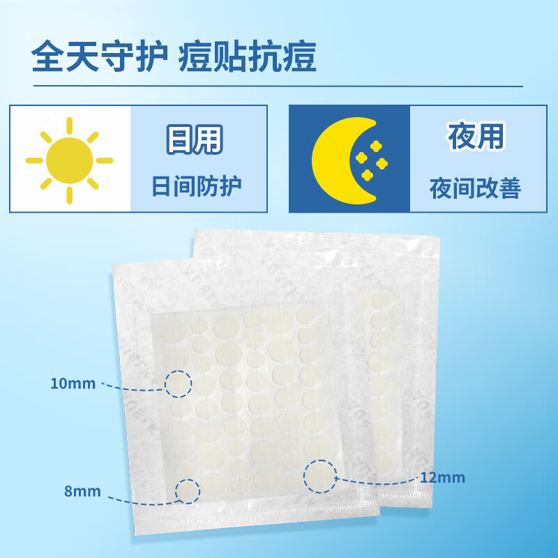 AUSLKA Beauty Invisible Pimples, Thin, Waterproof, Acne Removal, Acne Soothing, Acne Concealer, Makeup Acne Patch, 48 Invisible Acne Patch