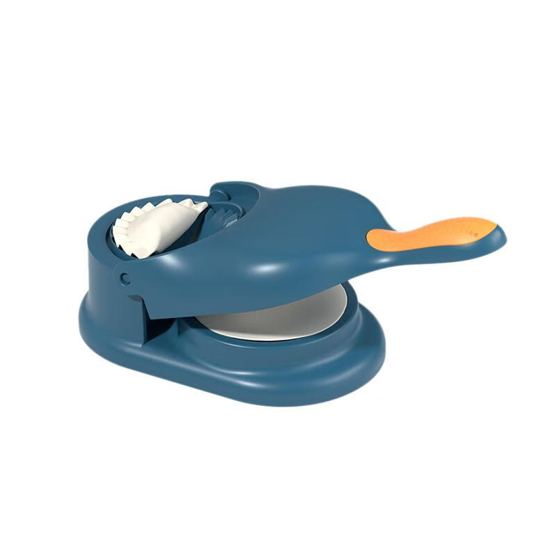 Meishut German dumpling making artifact new household two-in-one skin press, dumpling skin mold, rolling out dough tool, enhanced version/press skin + dumpling making two-in-one--Moonlight Rice