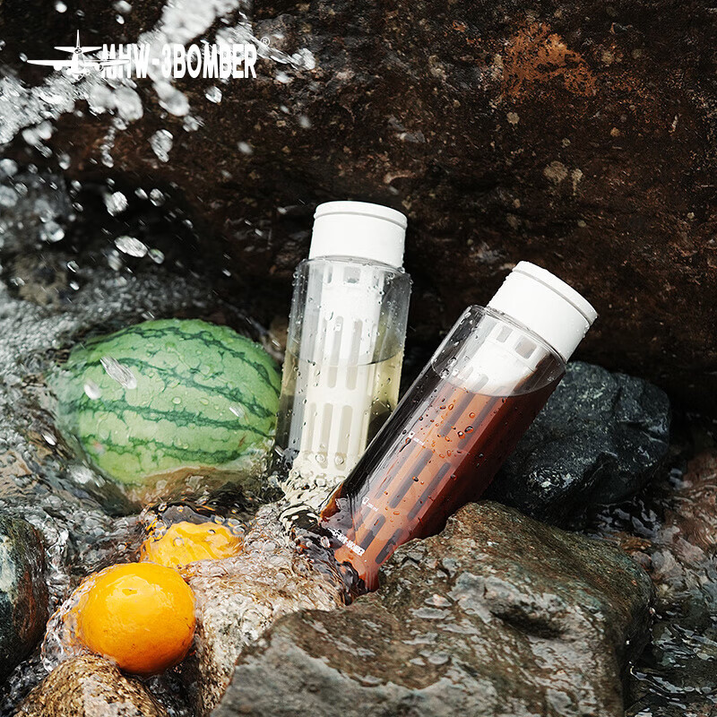 MHW-3BOMBERMHW3BOMBER Ice Core Cold Brew Kettle 600ml Soft Mist White Glass Household Portable Ice Core Cold Brew Kettle-White 600ml