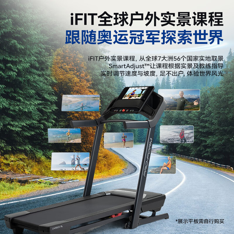 ICON American treadmill TL high-end family foldable silent walking machine marathon climbing fitness equipment