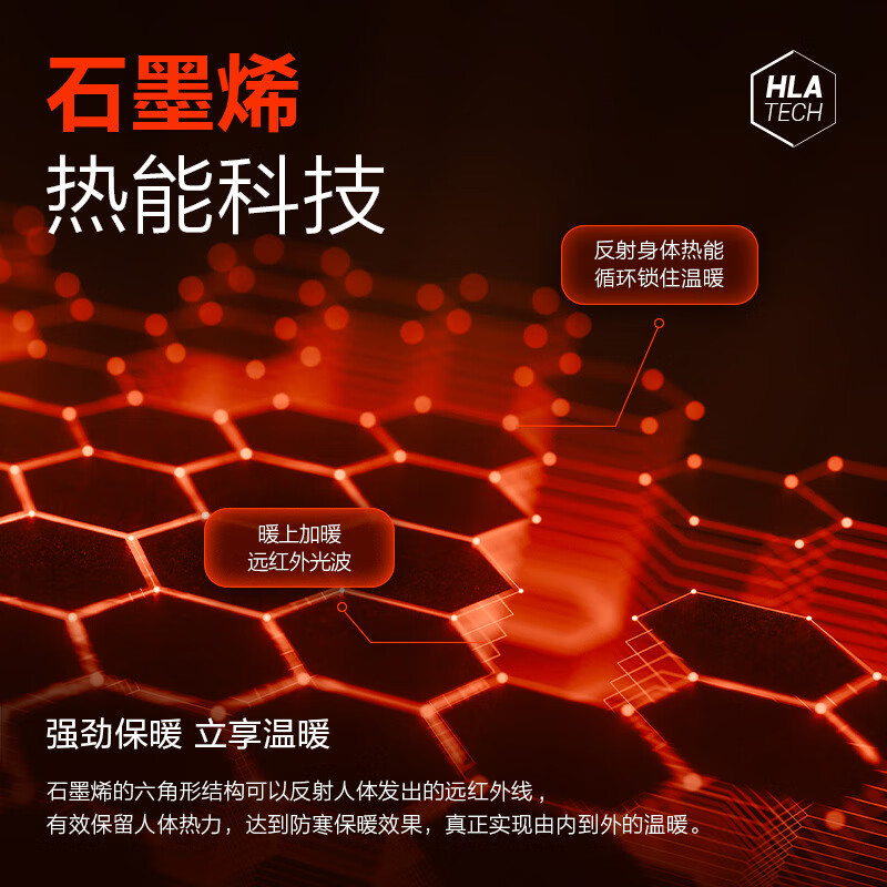 Heilan House (HLA) Down Jacket Men's Light Business Classic Series Graphene Jacket Men's Winter Black 5H L 175/92A Recommended 140-160 catties